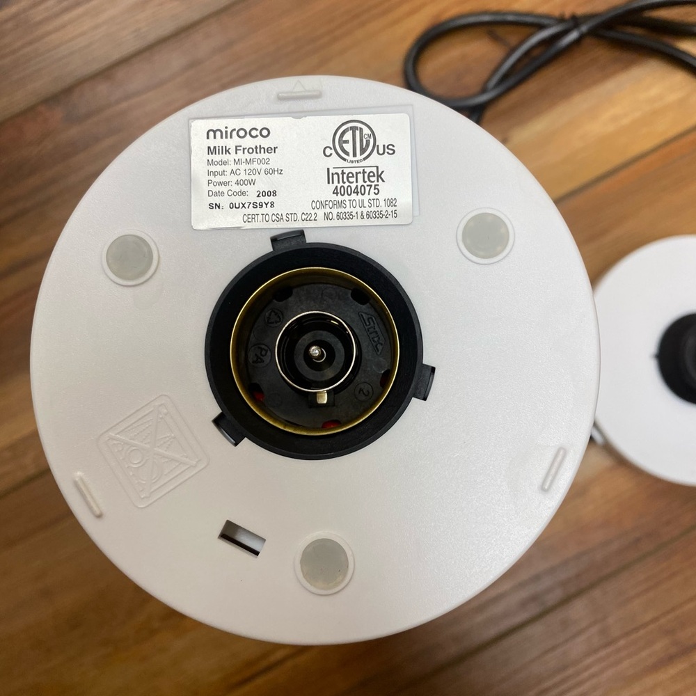 Miroco Electric Milk Frother Steamer 8 0z Latte Coffee Gadgets  Starbucks Fancy - Picture 4 of 10